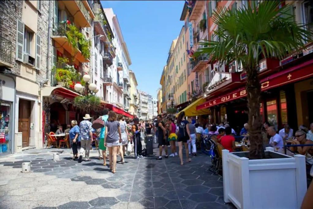 Studio A Louer Au Coeur Du Carre Dor A Nice, Rue Dalpozzo A 150 Metres Des Plages Экстерьер фото